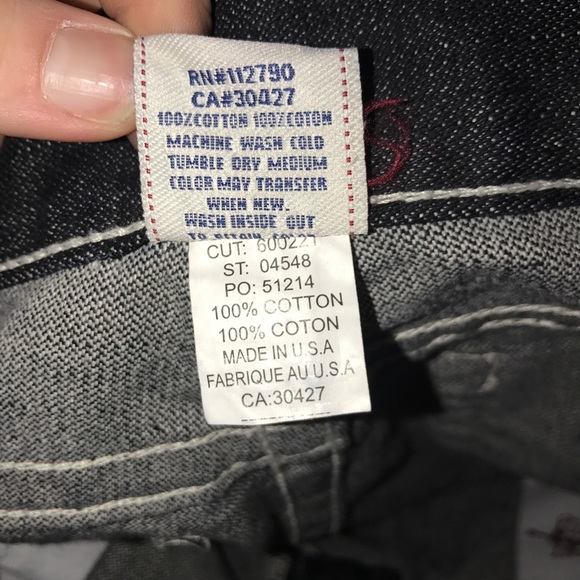 True‎ Religion Women's Capri Dark Wash 27 x 22 0258 - Picture 5 of 5